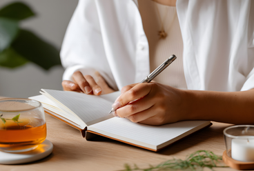 Couple sitting on a couch having an intense argument, with the woman gesturing in frustration and the man defending himself.