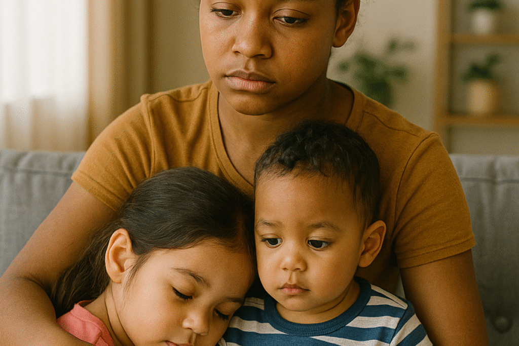 Child Caring for Younger Siblings – Early Caretaking Pattern